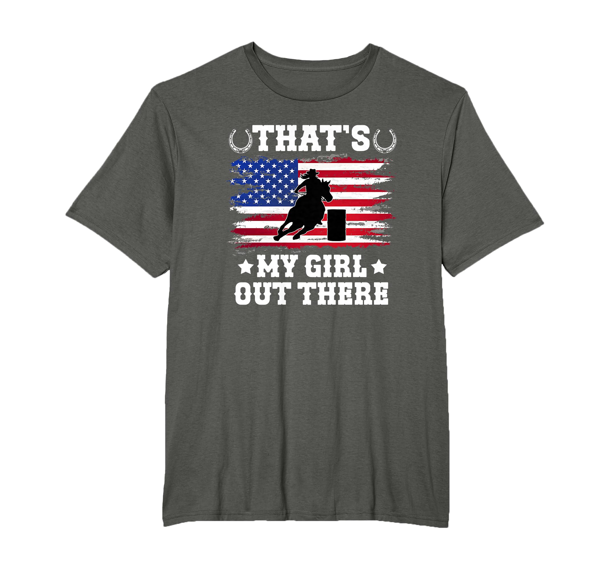 Thats My Barrel Racing Dad Barrel Racer T-Shirt - Graphic Print Men Women - T-Shirt, Sweatshirt, Hoodie