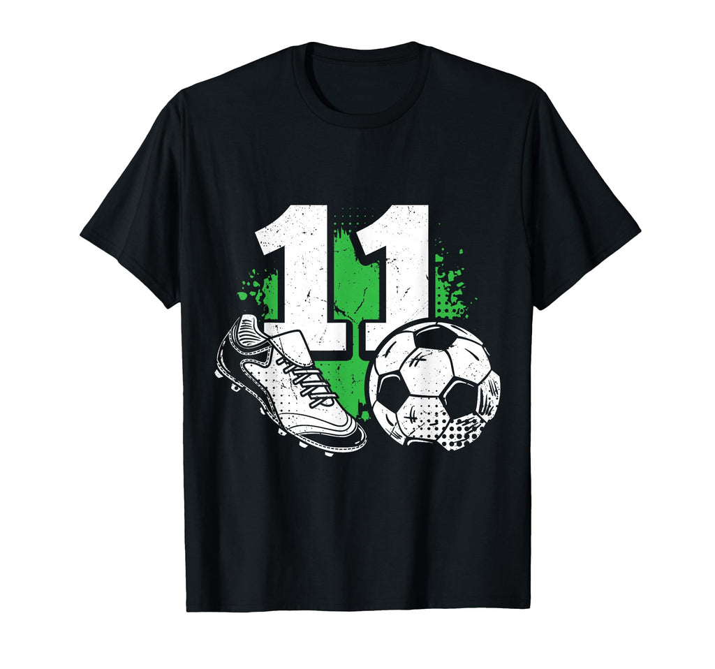 11Th Birthday Soccer Player Football T-Shirt - Streetwear Style for Adults - T-Shirt, Sweatshirt, Hoodie