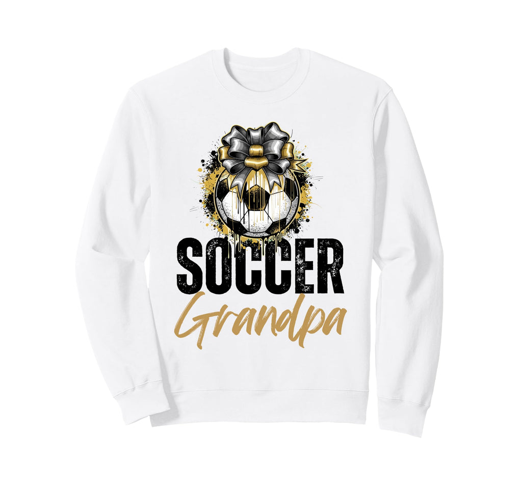 Funny Grandpa Proud Soccer Sweatshirt - Casual Everyday Wear for Adults - T-Shirt, Sweatshirt, Hoodie