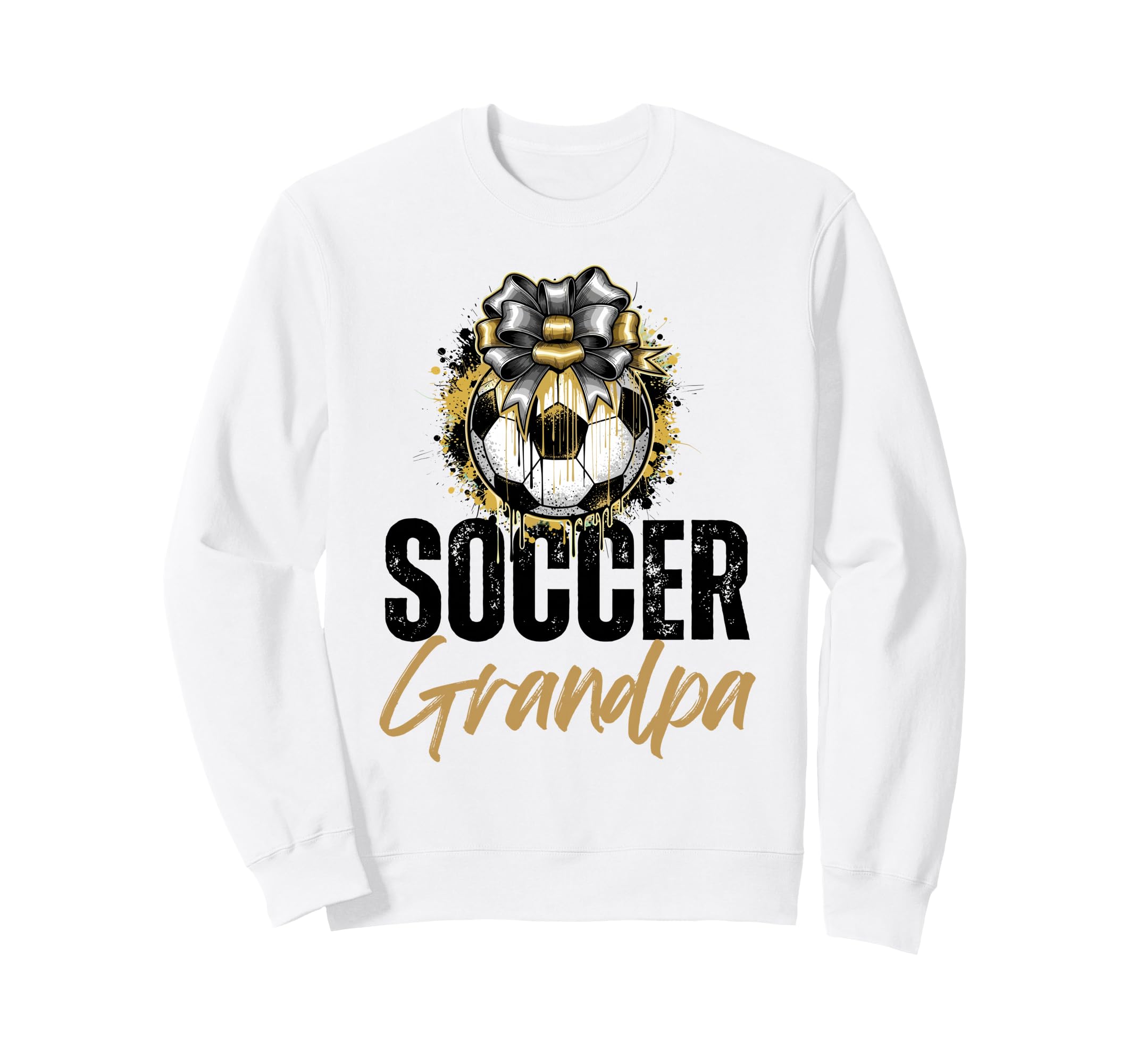 Funny Grandpa Proud Soccer Sweatshirt - Casual Everyday Wear for Adults - T-Shirt, Sweatshirt, Hoodie