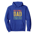 Volleyball Dad Fathers Day Volleyball Hoodie - Aesthetic Graphic Men Women - T-Shirt, Sweatshirt, Hoodie