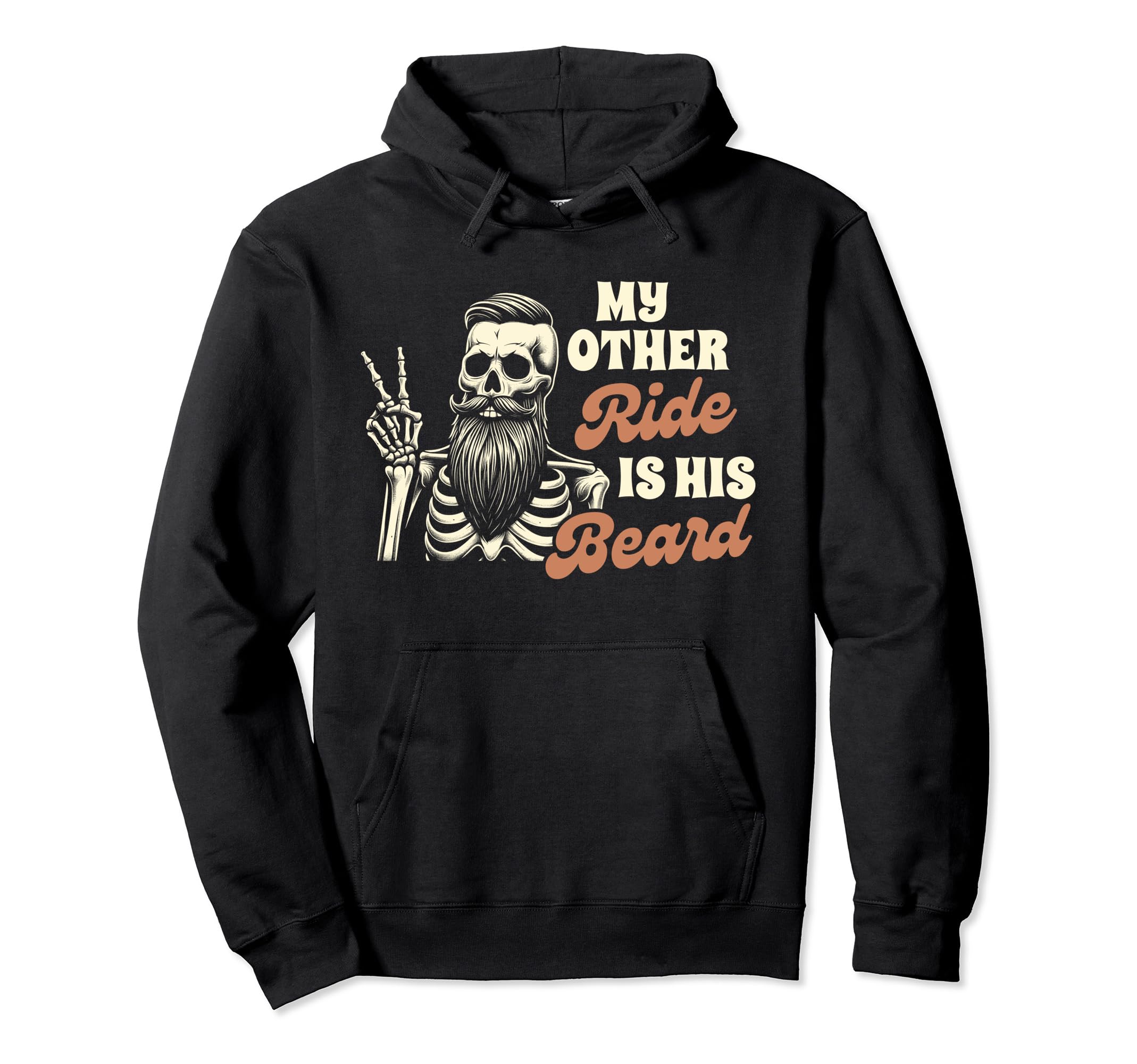 Bearded Dad Daddy Fathers Day My Other Hoodie - Graphic Print Men Women - T-Shirt, Sweatshirt, Hoodie