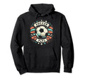 Soccer Papa Family Matching Dad Hoodie - Minimalist Print Men Women - T-Shirt, Sweatshirt, Hoodie