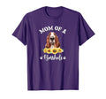 Womens Sunflowers Mom Basset Hound T-Shirt - Custom Art Print for Adults - T-Shirt, Sweatshirt, Hoodie