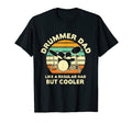 Drummer Musician Sunset Art Dad T-Shirt - Fun Novelty Design Men Women - T-Shirt, Sweatshirt, Hoodie