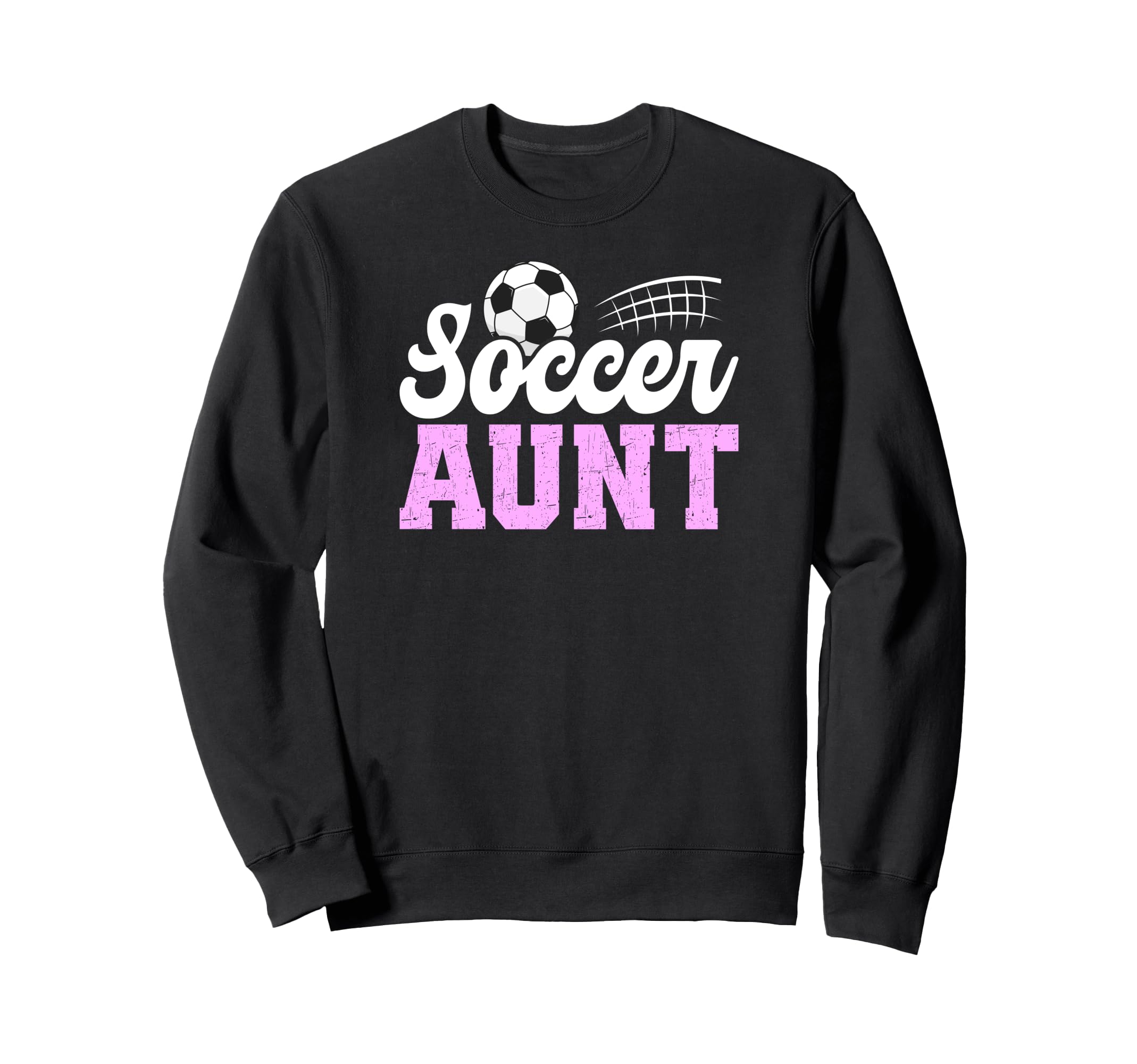 Proud Soccer Aunt Soccer Player Sweatshirt - Aesthetic Graphic for Adults - T-Shirt, Sweatshirt, Hoodie