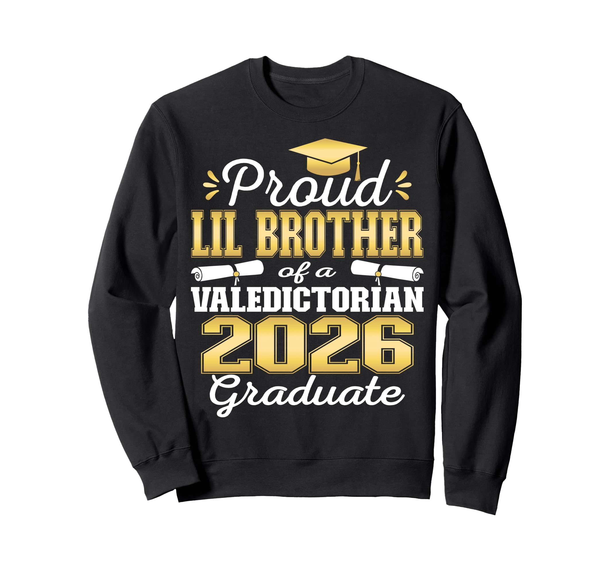 Proud Little Brother 2026 Sweatshirt - Streetwear Style Men Women - T-Shirt, Sweatshirt, Hoodie