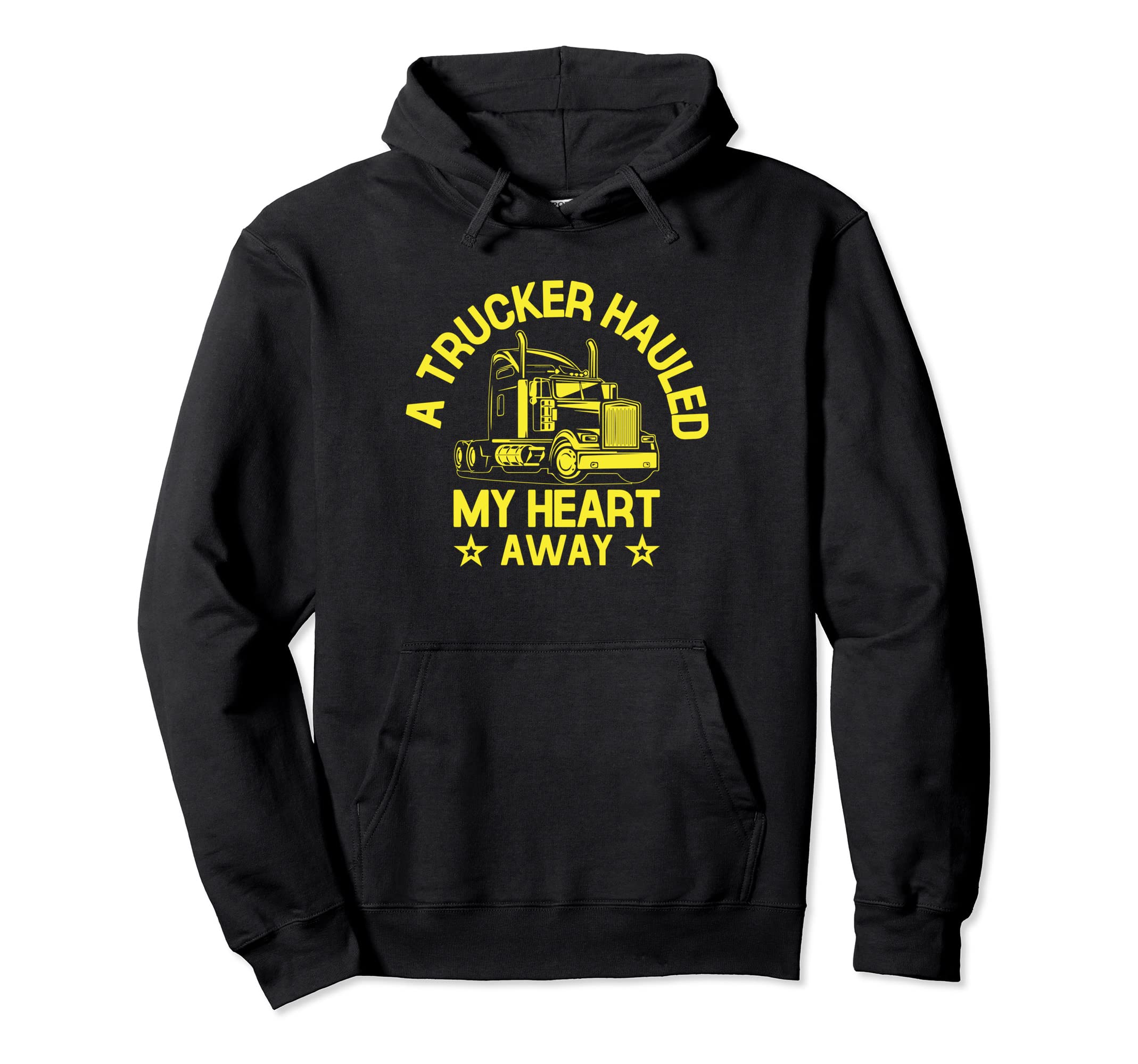 Truck Driver Trucker Freighter Hoodie - Minimalist Print for Adults - T-Shirt, Sweatshirt, Hoodie