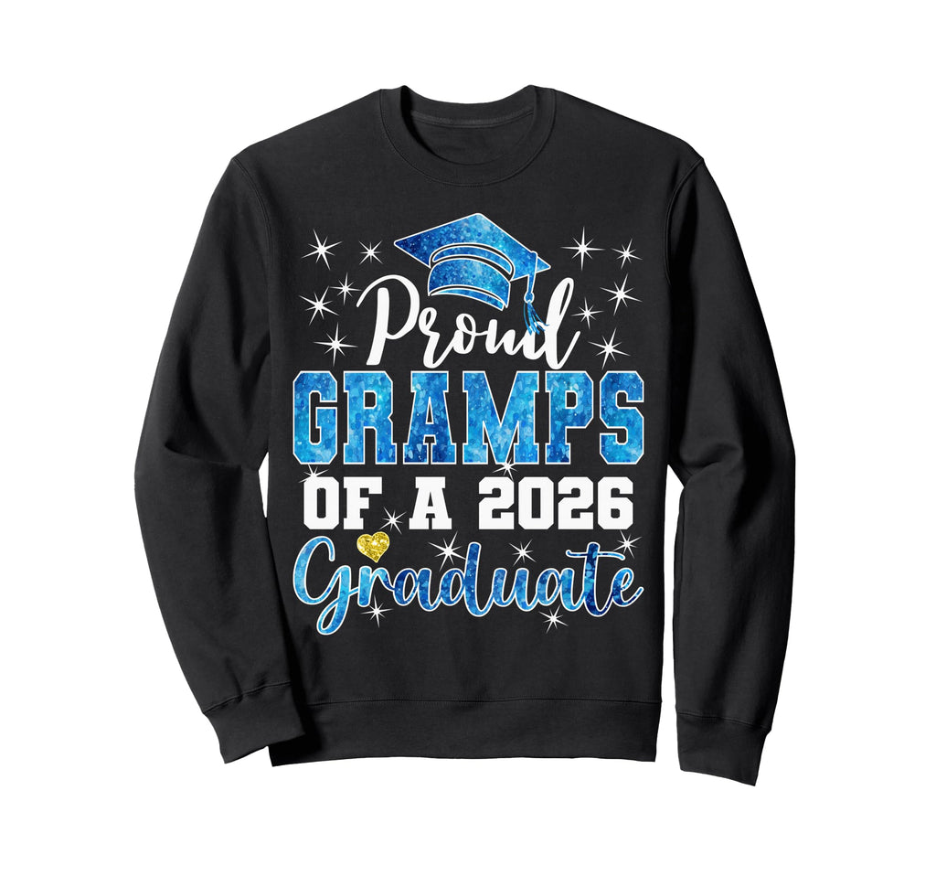 Super Proud Gramps 2026 Graduate Sweatshirt - Minimalist Print Men Women - T-Shirt, Sweatshirt, Hoodie