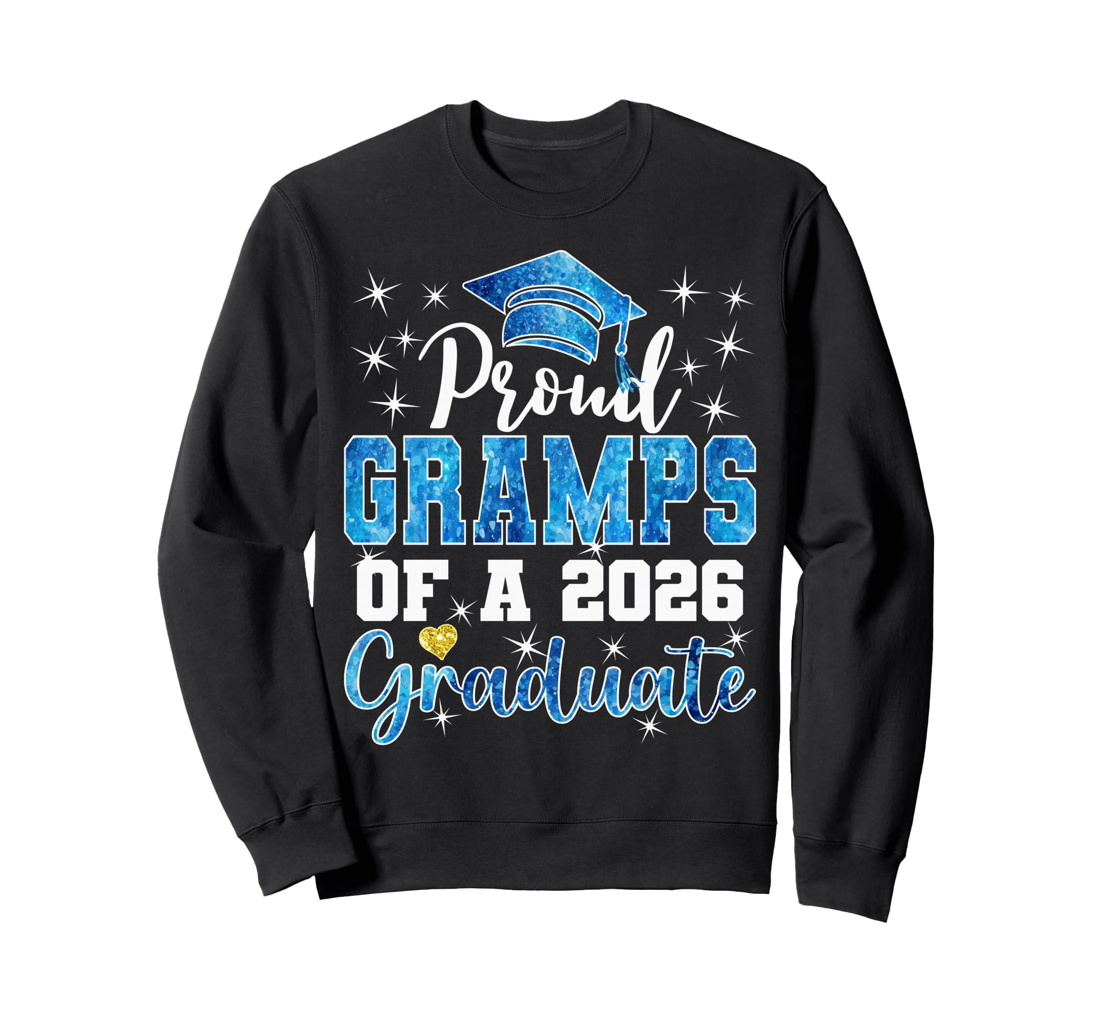 Super Proud Gramps 2026 Graduate Sweatshirt - Minimalist Print Men Women - T-Shirt, Sweatshirt, Hoodie