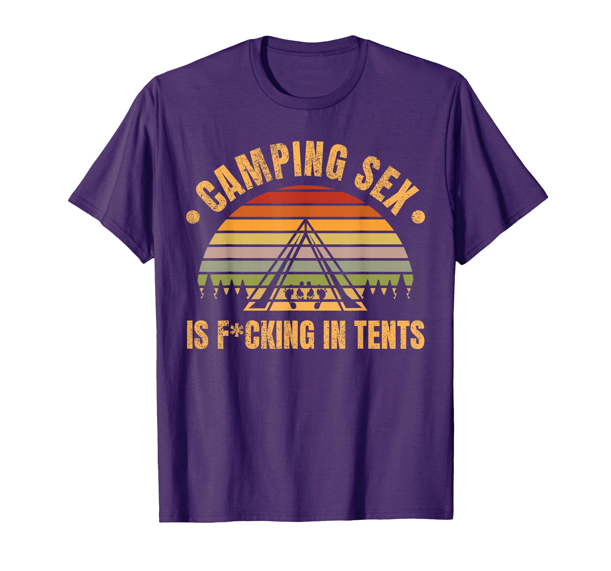 Funny Camping Is Tents Naughty Dad Joke T-Shirt - Trendy Graphic Unisex - T-Shirt, Sweatshirt, Hoodie