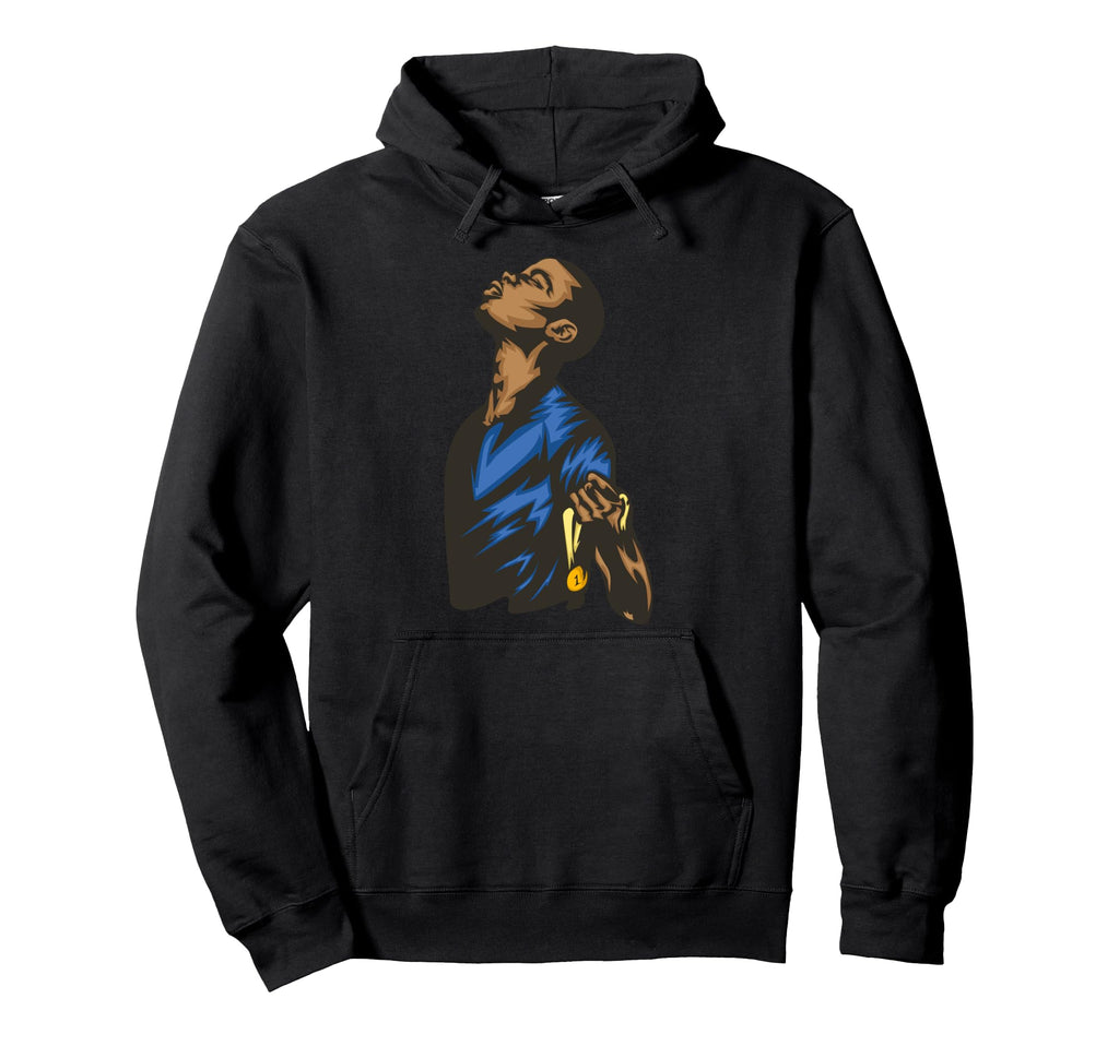 Victorious Soccer Player Hoodie - Casual Everyday Wear Men Women - T-Shirt, Sweatshirt, Hoodie