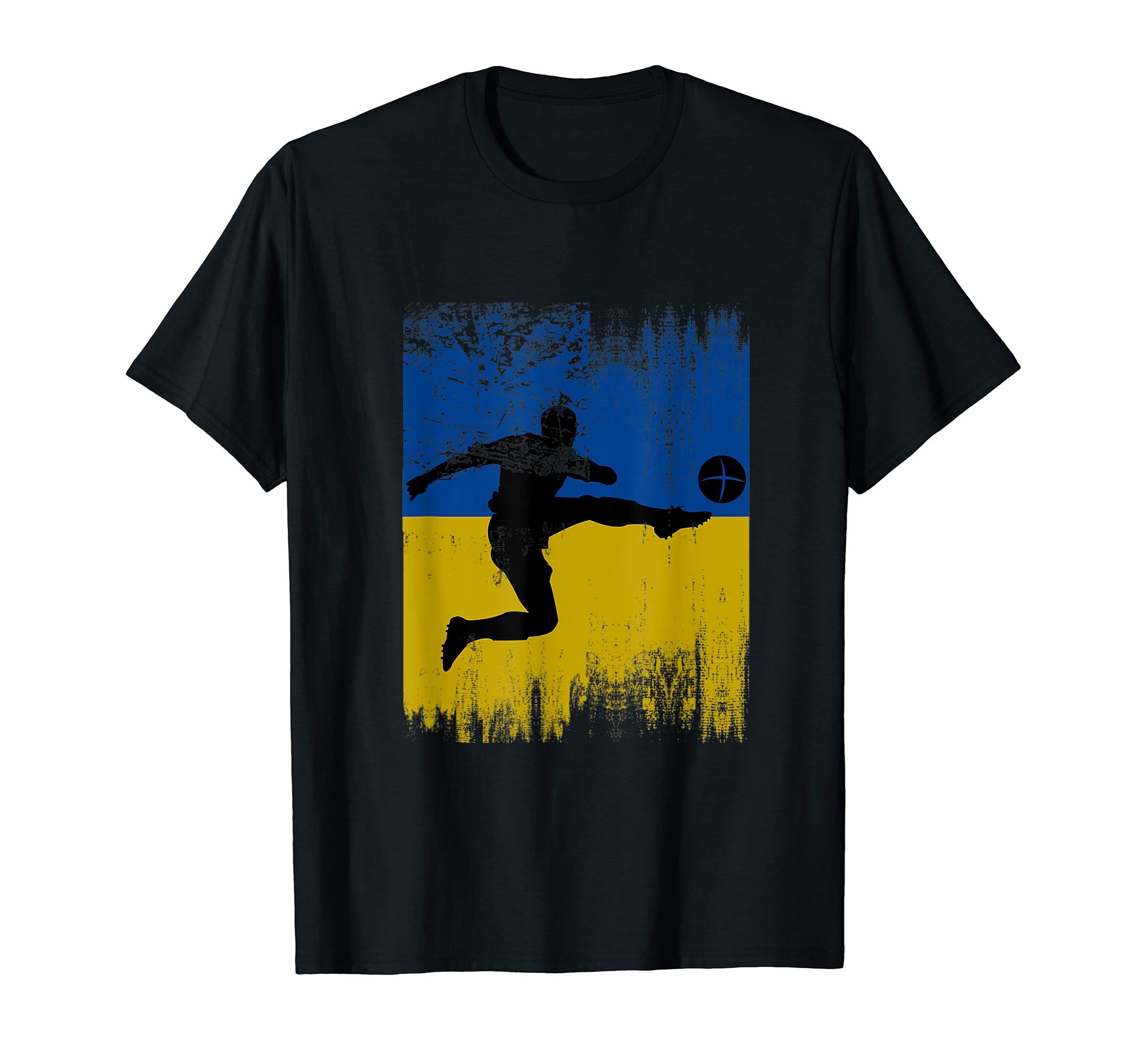Ukraine Soccer Ukrainian Football T-Shirt - Fun Novelty Design Unisex - T-Shirt, Sweatshirt, Hoodie