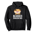 Bearded Dragon Dad Reptile Lizard Hoodie - Streetwear Style Men Women - T-Shirt, Sweatshirt, Hoodie