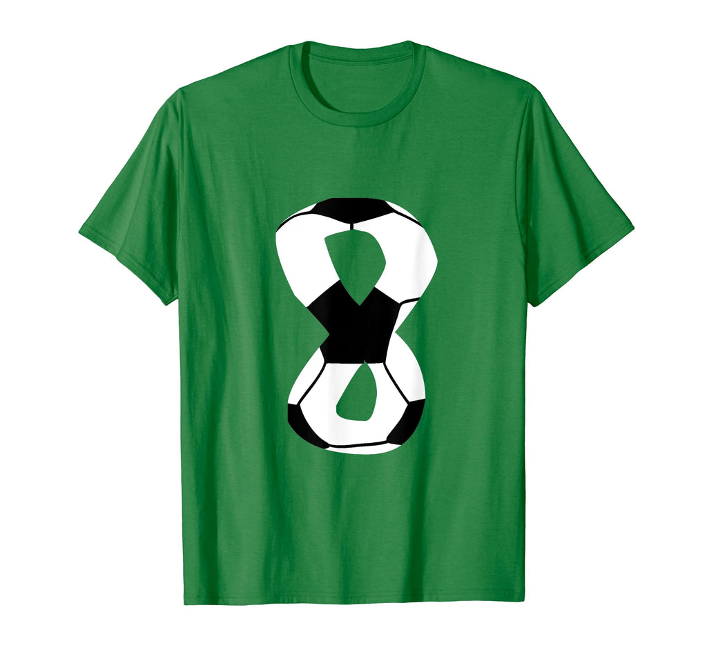 Soccer 8 Year Old 8Th Birthday Soccer T-Shirt - Graphic Print Men Women - T-Shirt, Sweatshirt, Hoodie