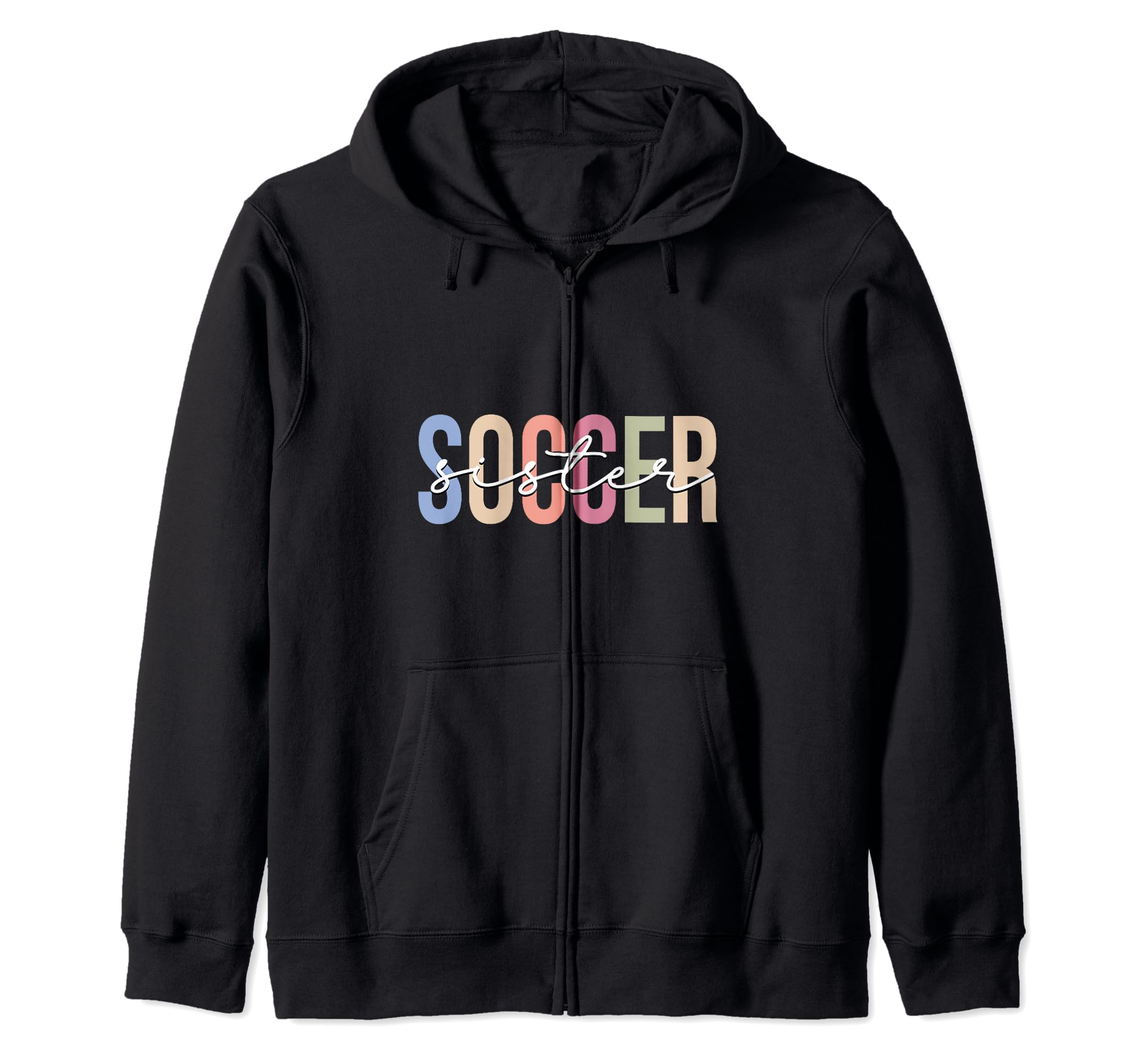 Soccer Sister Soccer Player Sport T-Shirt - Minimalist Print Men Women - T-Shirt, Sweatshirt, Hoodie