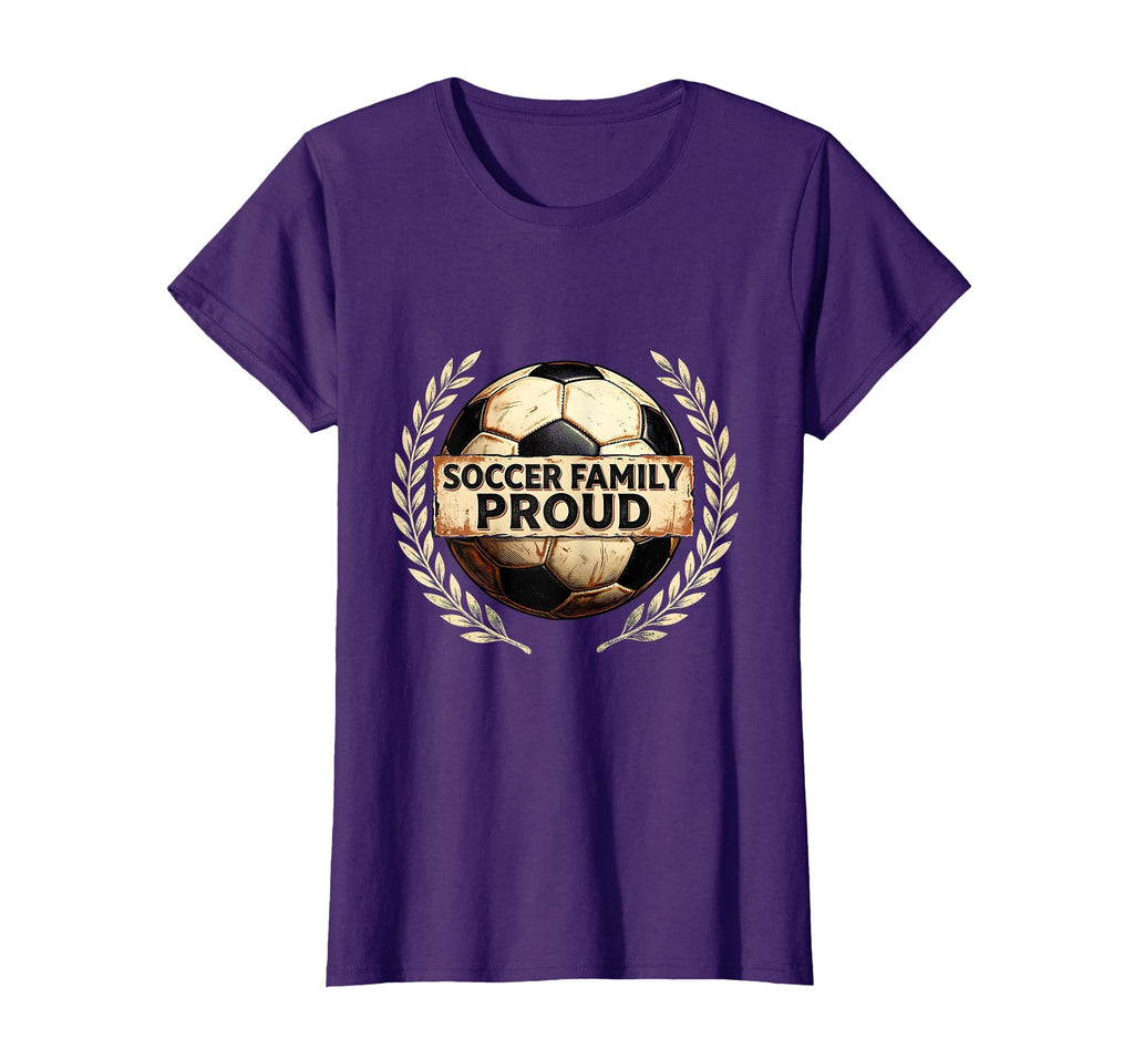 Soccer Family Proud Soccer Mom T-Shirt - Aesthetic Graphic Unisex - T-Shirt, Sweatshirt, Hoodie