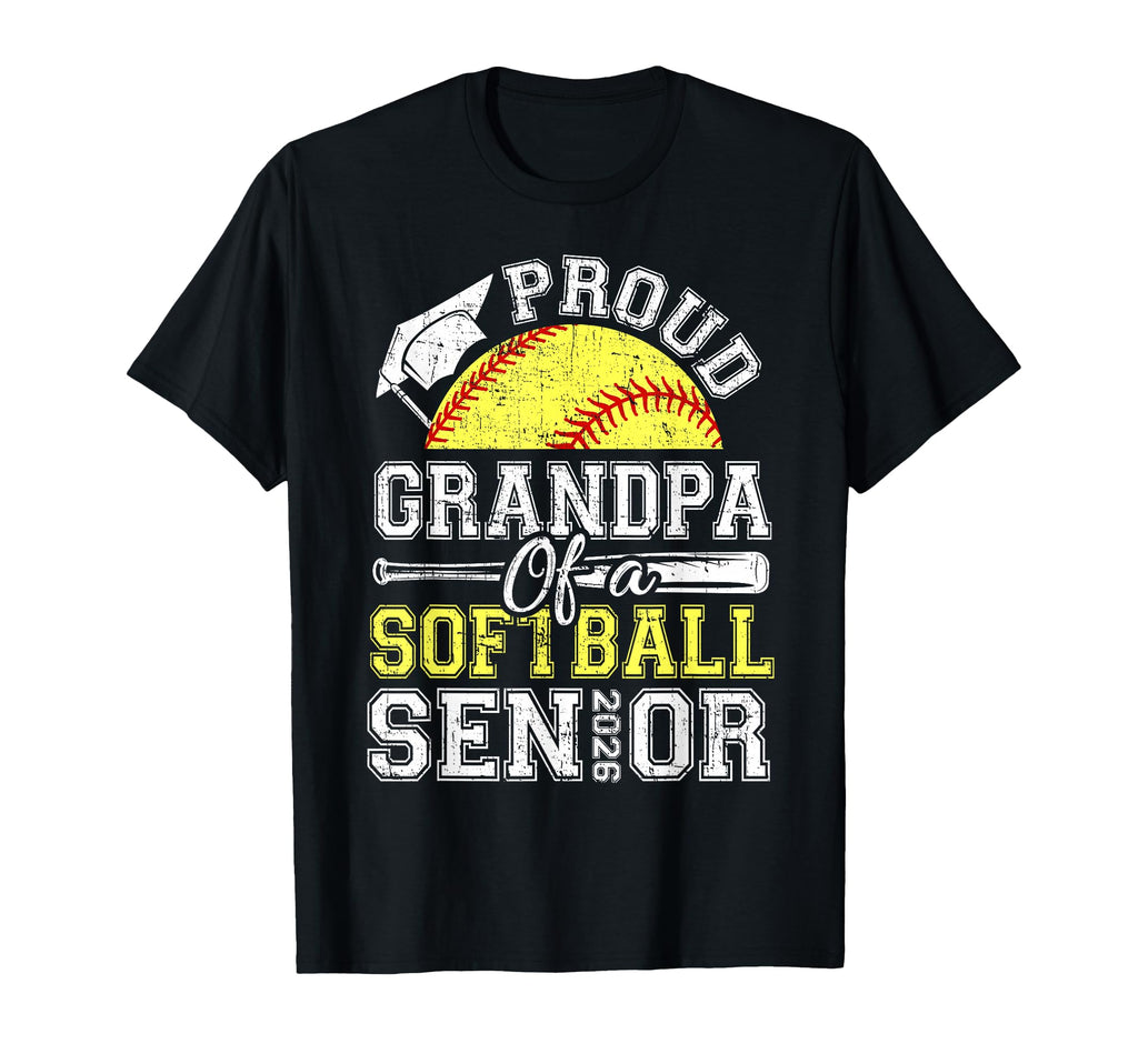 Proud Grandpa 2026 Senior T-Shirt - Casual Everyday Wear for Adults - T-Shirt, Sweatshirt, Hoodie