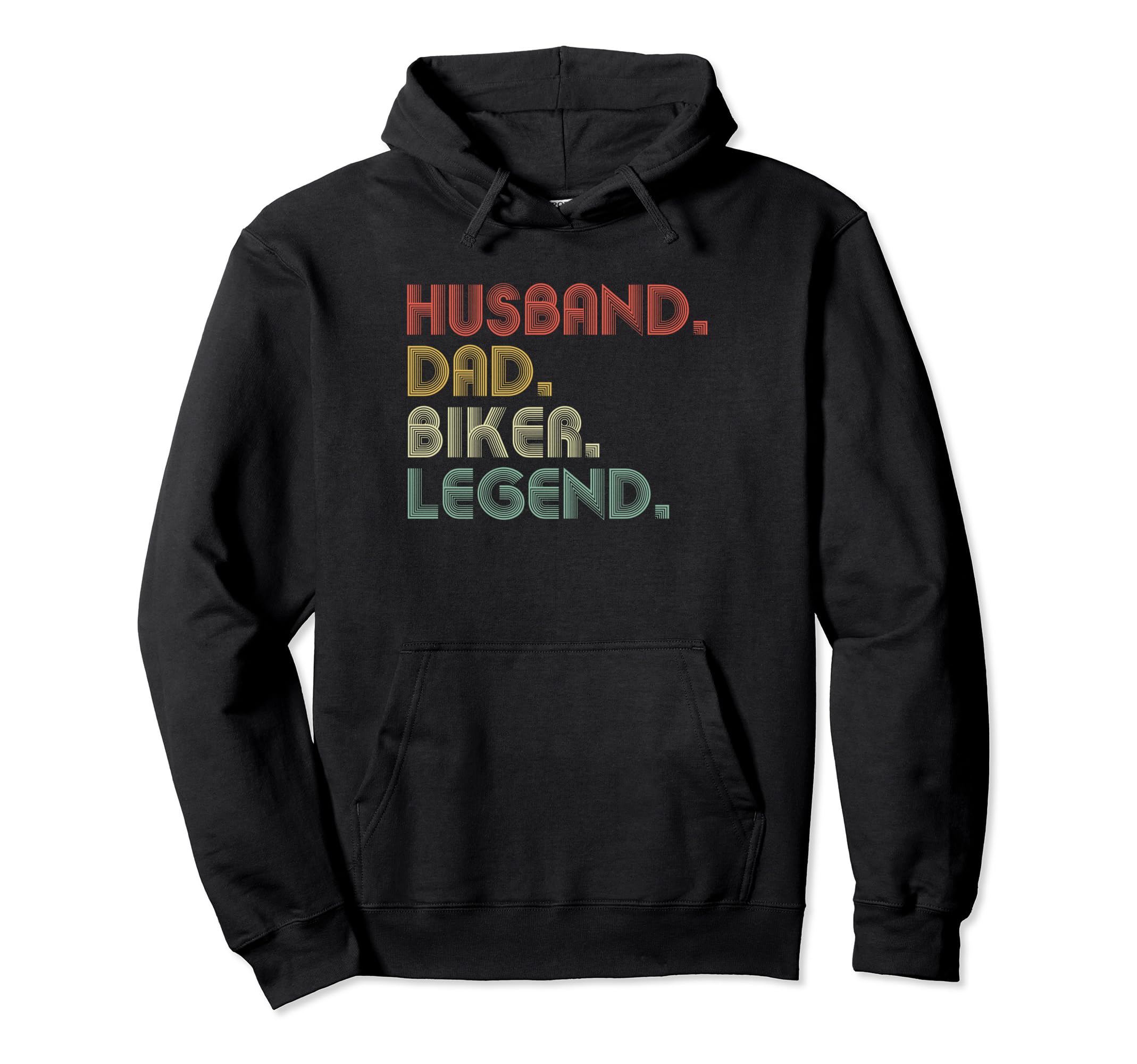Husband Dad Biker Funny Motorcycle Dirt Hoodie - Novelty Apparel Men Women - T-Shirt, Sweatshirt, Hoodie
