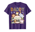 Daddy Wild One 1St Birthday Safari T-Shirt - Graphic Print Men Women - T-Shirt, Sweatshirt, Hoodie