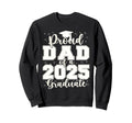 Proud Dad 2025 Graduate Grad Prom Sweatshirt - Graphic Print for Adults - T-Shirt, Sweatshirt, Hoodie