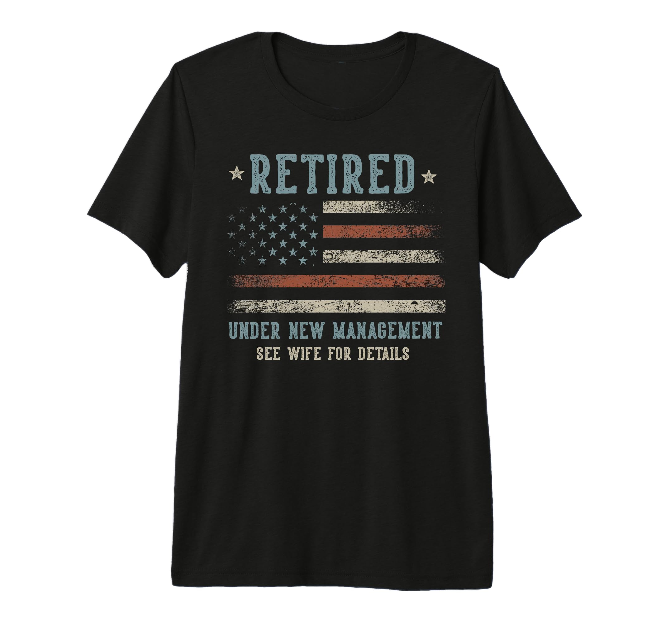 Retired Under New Management See T-Shirt - Aesthetic Graphic Men Women - T-Shirt, Sweatshirt, Hoodie