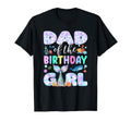 Dad Birthday Mermaid Family Matching T-Shirt - Novelty Apparel Unisex - T-Shirt, Sweatshirt, Hoodie