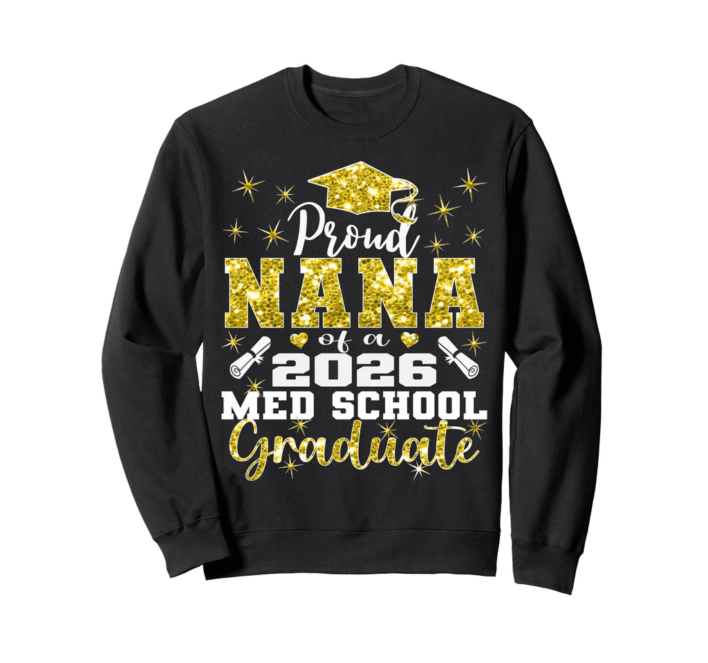 Proud Homie 2026 Class Med School Sweatshirt - Trendy Graphic for Adults - T-Shirt, Sweatshirt, Hoodie