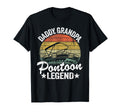 Daddy Grandpa Pontoon Legend Dad T-Shirt - Graphic Print for Adults - T-Shirt, Sweatshirt, Hoodie