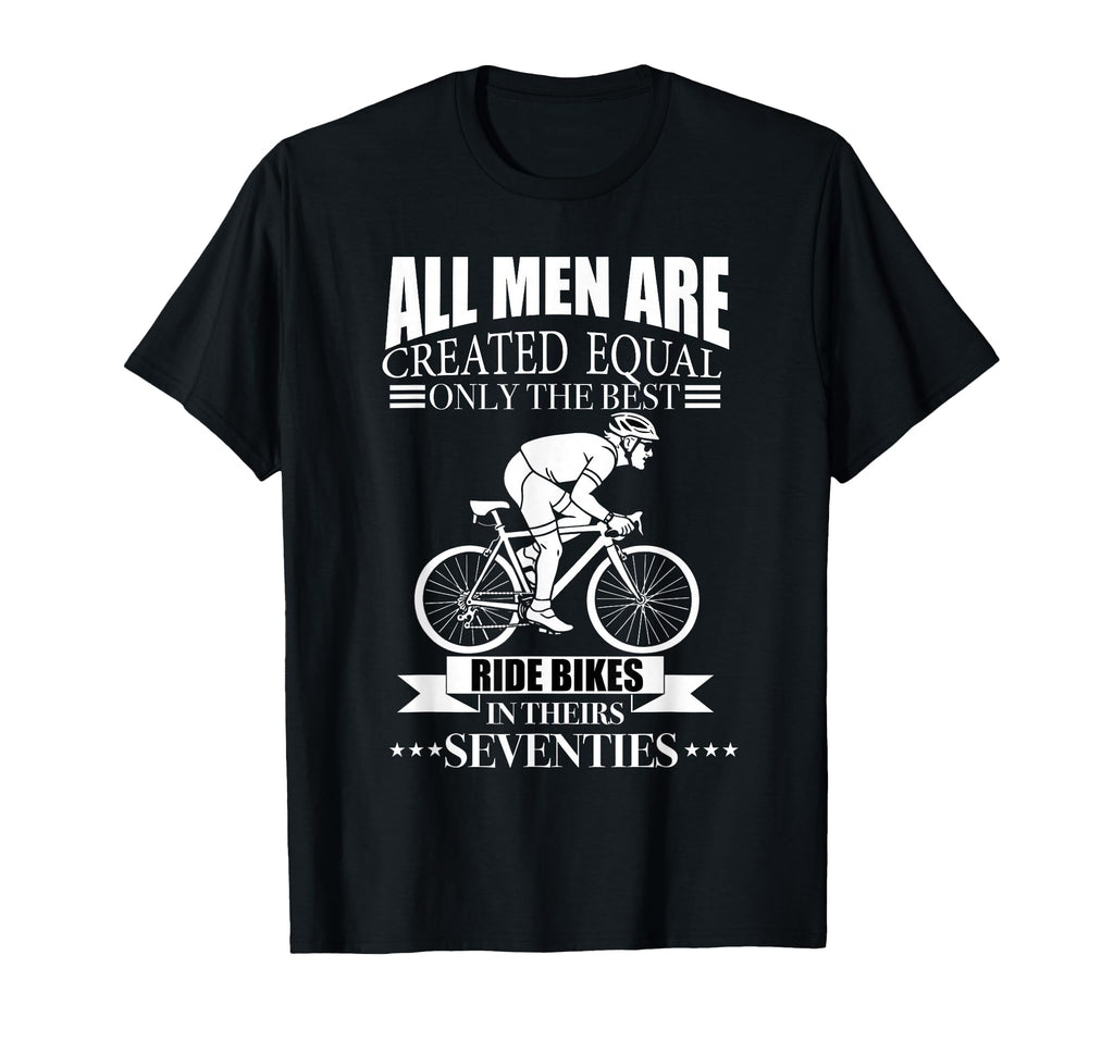 All Are Created Equal Biking T-Shirt - Aesthetic Graphic for Adults - T-Shirt, Sweatshirt, Hoodie