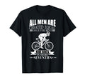 All Are Created Equal Biking T-Shirt - Aesthetic Graphic for Adults - T-Shirt, Sweatshirt, Hoodie