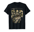 Fishing Dad Camo Bass Fish Funny T-Shirt - Graphic Print for Adults - T-Shirt, Sweatshirt, Hoodie