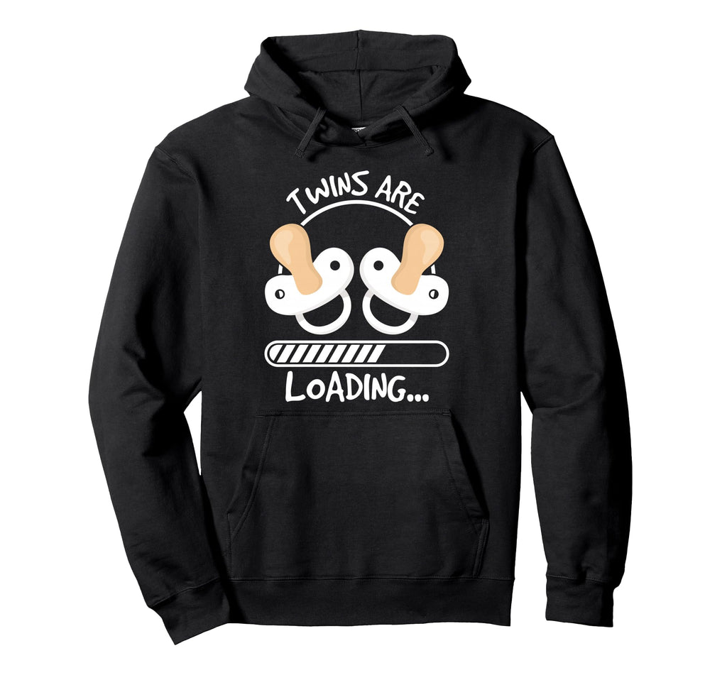 Twins Are Loading Mama Gets Twins Hoodie - Aesthetic Graphic Men Women - T-Shirt, Sweatshirt, Hoodie