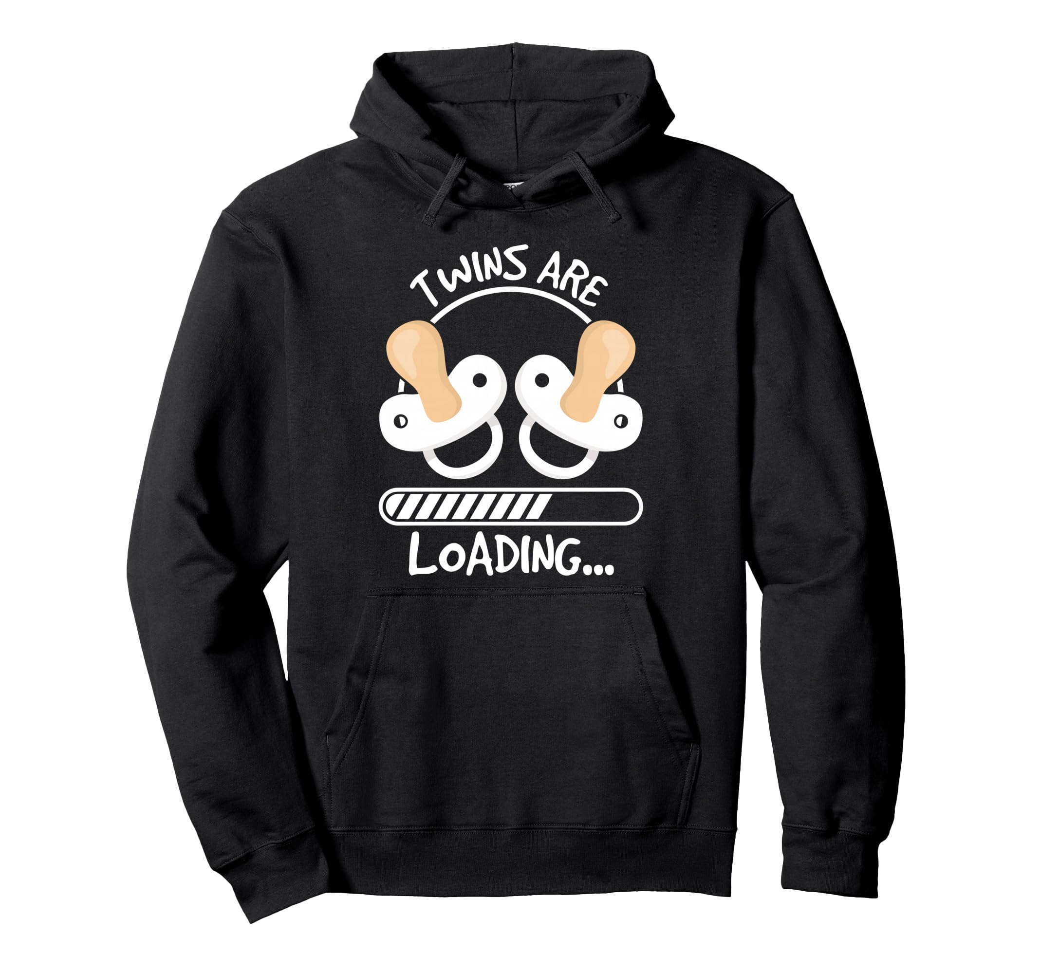 Twins Are Loading Mama Gets Twins Hoodie - Aesthetic Graphic Men Women - T-Shirt, Sweatshirt, Hoodie