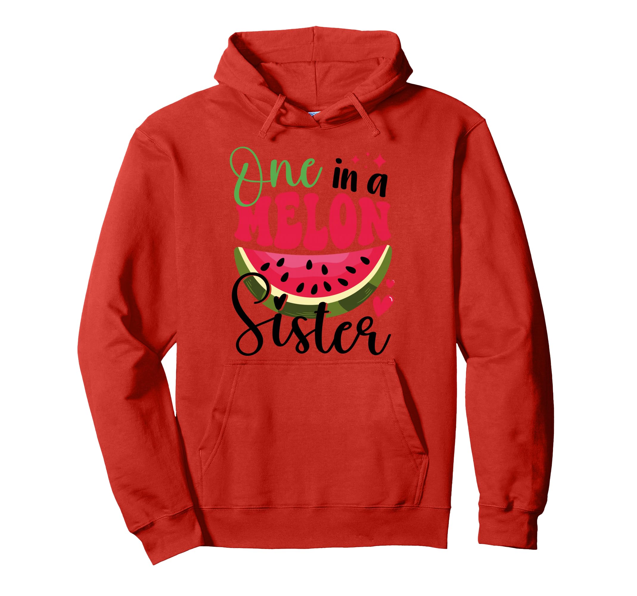 One Melon Sister 1St Birthday Party Hoodie - Aesthetic Graphic Unisex - T-Shirt, Sweatshirt, Hoodie