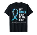 Prostate Cancer Awareness Light Blue T-Shirt - Minimalist Print Unisex - T-Shirt, Sweatshirt, Hoodie
