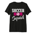 Soccer Mom Squad Tri Blend T-Shirt - Trendy Graphic Men Women - T-Shirt, Sweatshirt, Hoodie