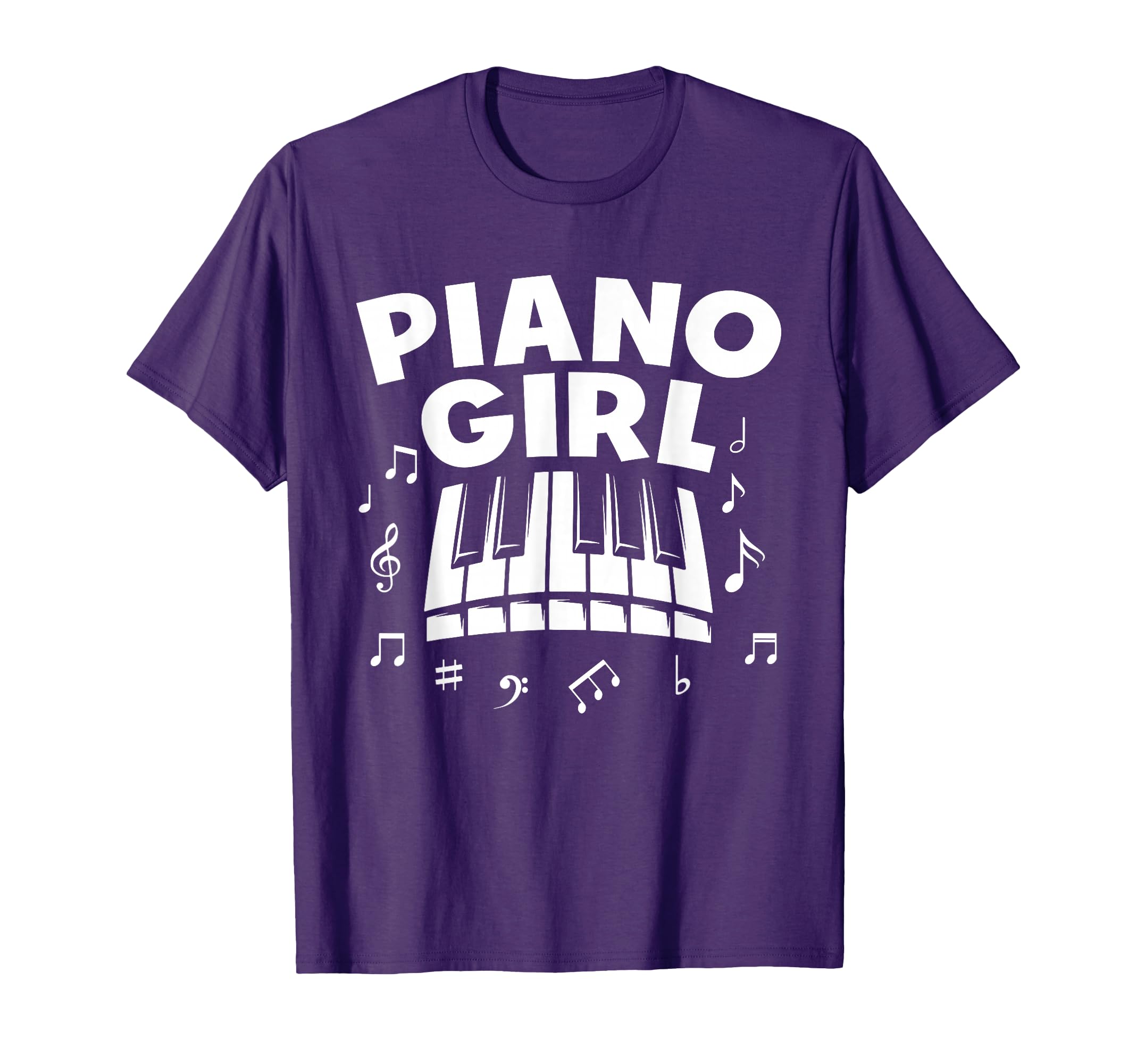 Piano Musical Piano Player Key T-Shirt - Fun Novelty Design Men Women - T-Shirt, Sweatshirt, Hoodie