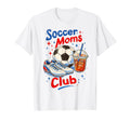 Soccer Moms Club Soccer Mama Game T-Shirt - Aesthetic Graphic for Adults - T-Shirt, Sweatshirt, Hoodie