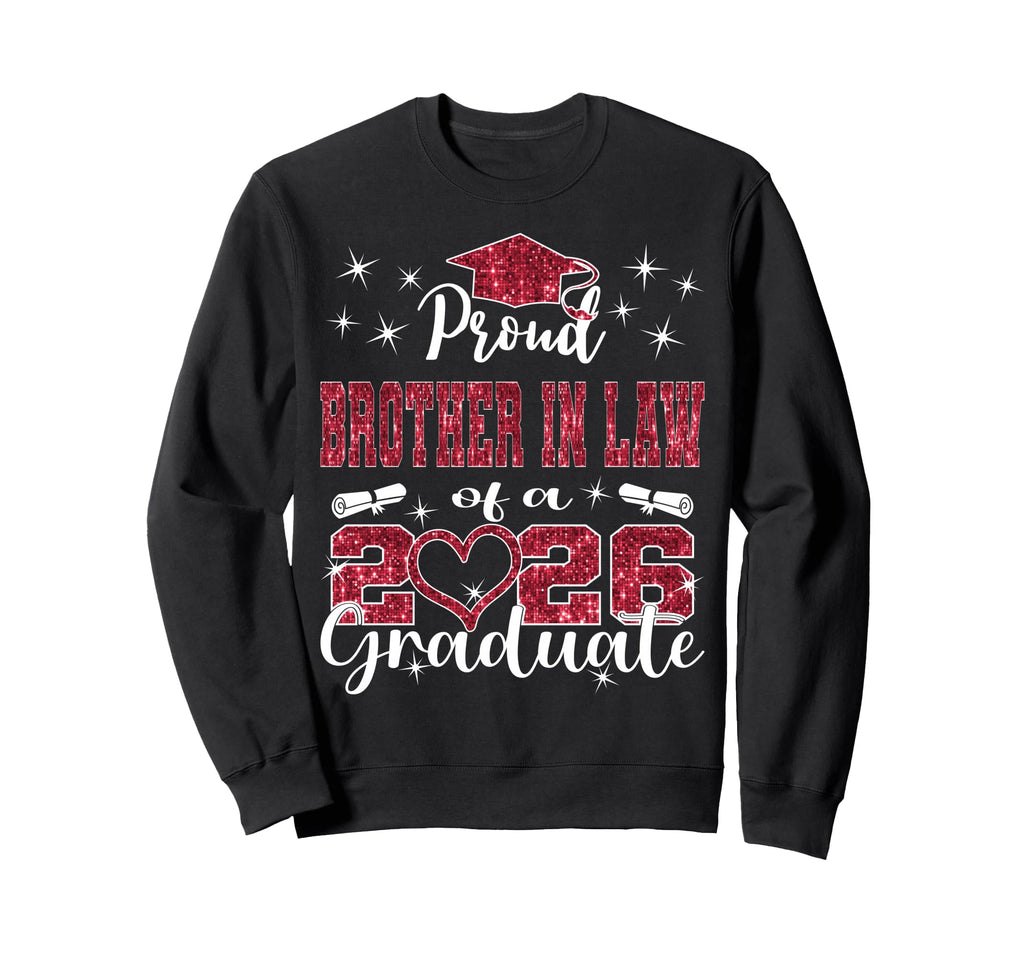Super Proud Brother Law 2026 Sweatshirt - Minimalist Print Men Women - T-Shirt, Sweatshirt, Hoodie