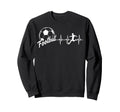 Football Heartbeat Soccer Player Sweatshirt - Unique Graphic for Adults - T-Shirt, Sweatshirt, Hoodie