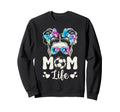 Soccer Karate Mom Life Messy Sweatshirt - Fun Novelty Design for Adults - T-Shirt, Sweatshirt, Hoodie
