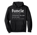 Mens Funcle Definition Funny Best Uncle Hoodie - Unique Graphic Unisex - T-Shirt, Sweatshirt, Hoodie
