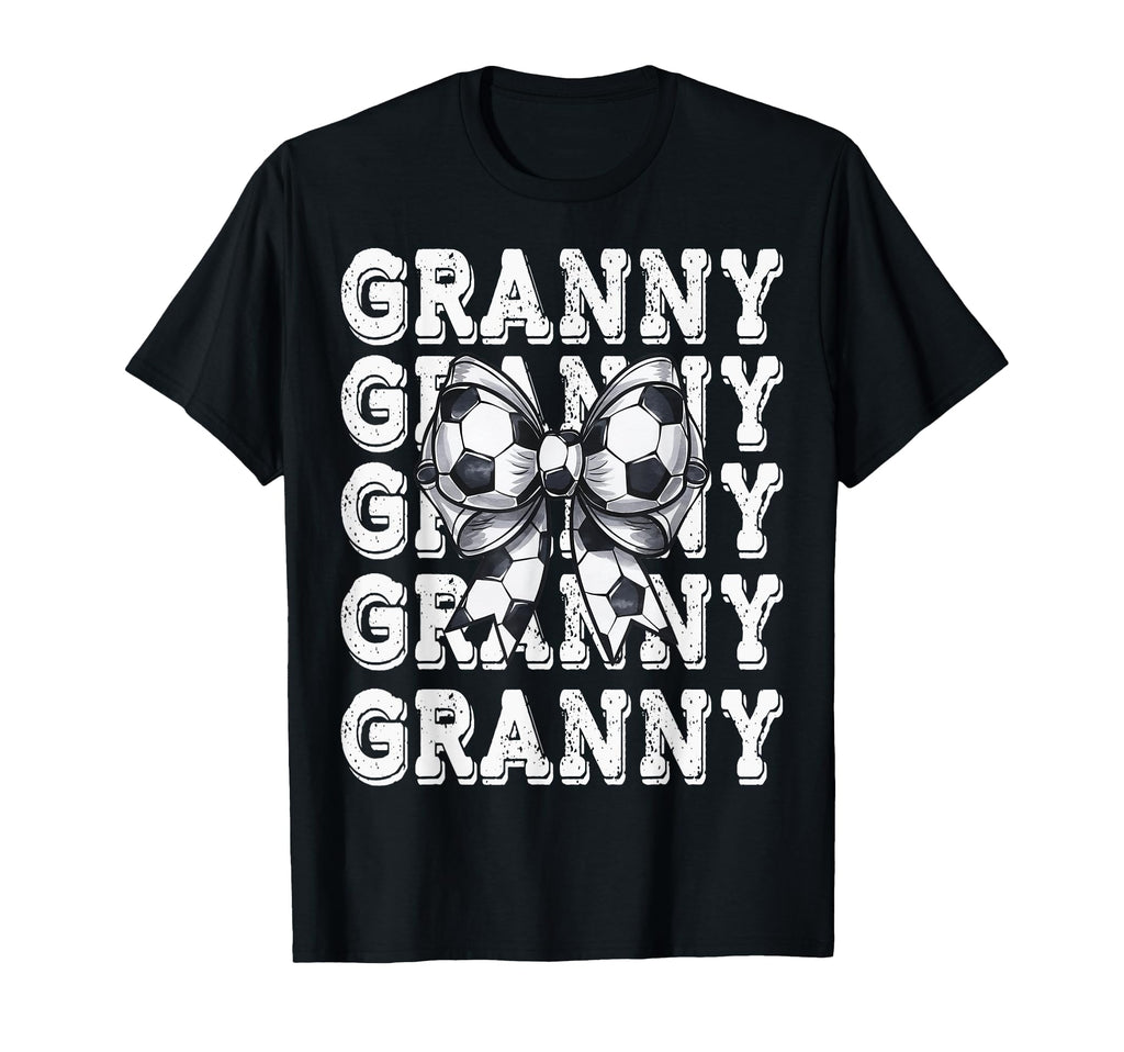 Coquette Soccer Granny Matching Family T-Shirt - Aesthetic Graphic Unisex - T-Shirt, Sweatshirt, Hoodie