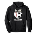Ball Grandma Baseball Soccer Heart Hoodie - Novelty Apparel Men Women - T-Shirt, Sweatshirt, Hoodie