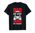 Mens Dad Day Gamer Night Mustache Daddy T-Shirt - Novelty Apparel Unisex - T-Shirt, Sweatshirt, Hoodie