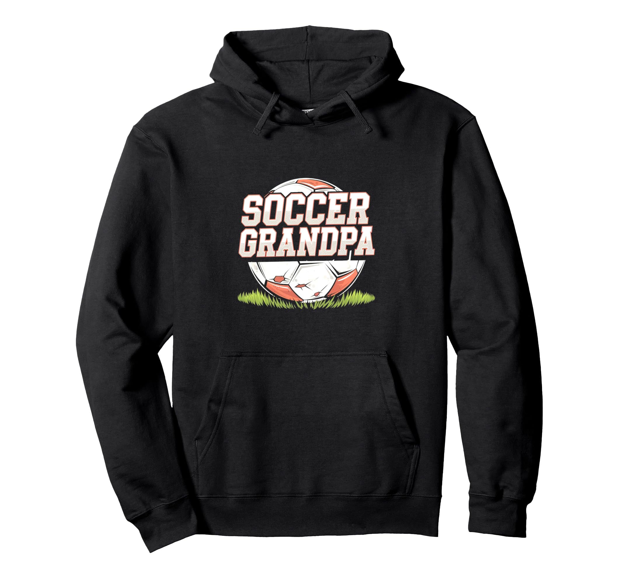 Soccer Grandpa Funny Soccer Grandfather Hoodie - Trendy Graphic for Adults - T-Shirt, Sweatshirt, Hoodie