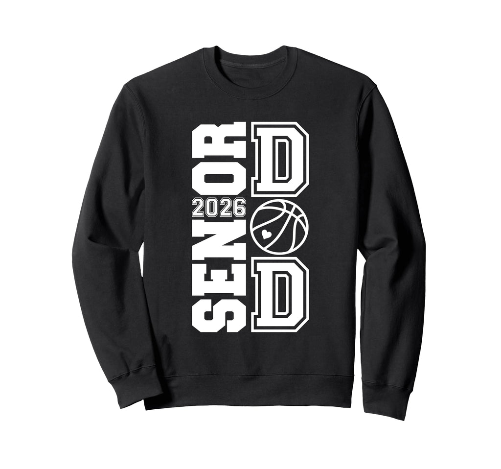Proud Dad 2026 Senior Graduate Sweatshirt - Novelty Apparel Men Women - T-Shirt, Sweatshirt, Hoodie