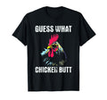 Guess What Chicken Butt Funny Meme T-Shirt - Minimalist Print Men Women - T-Shirt, Sweatshirt, Hoodie