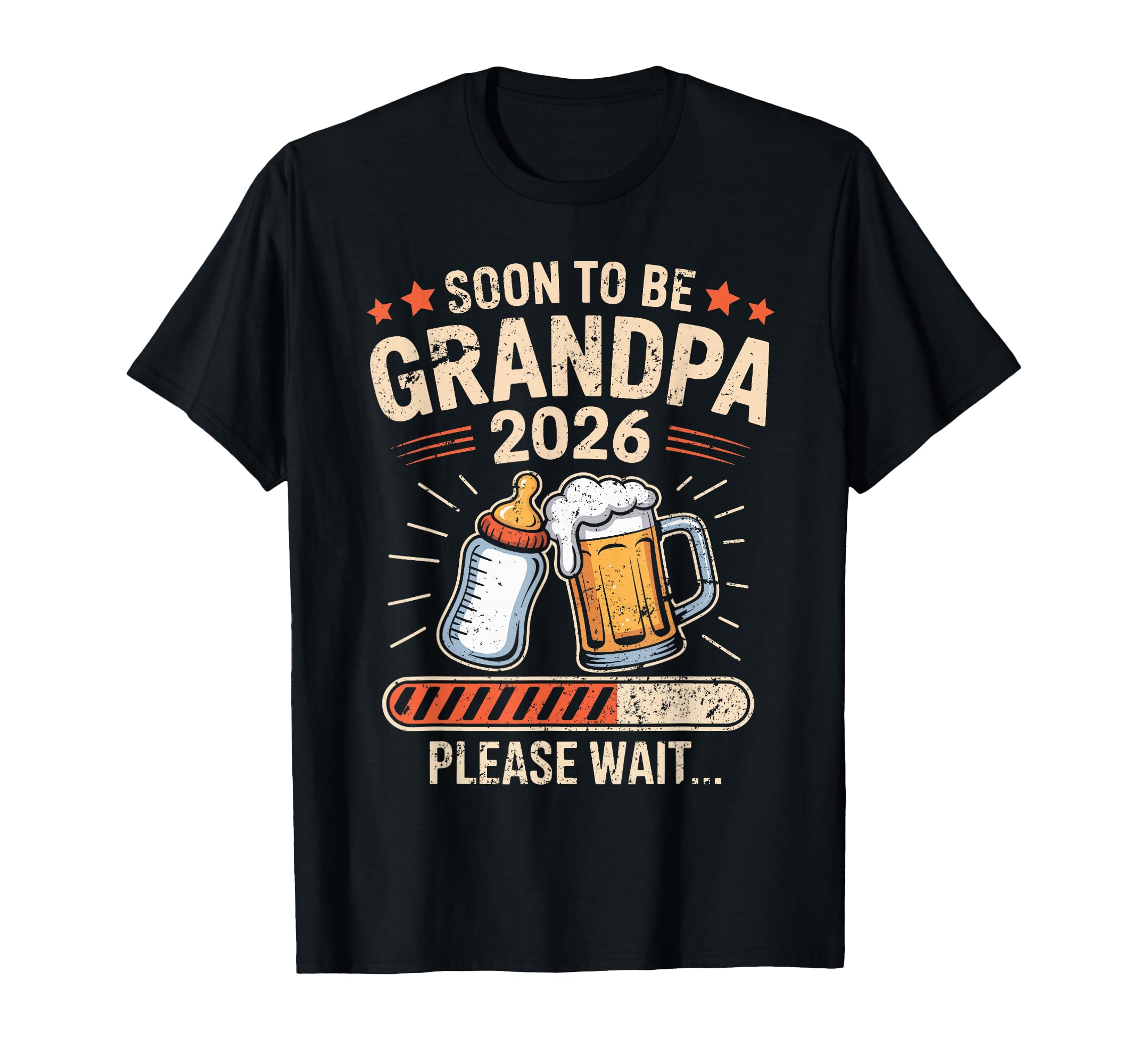 Mens Soon To Be Grandpa Est 2026 T-Shirt - Trendy Graphic Unisex - T-Shirt, Sweatshirt, Hoodie